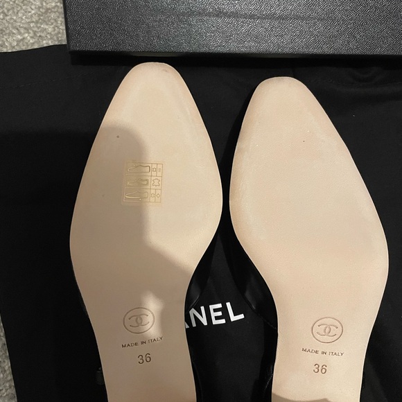 Chanel Slingback Heels NEVER WORN - Picture 3 of 5